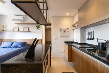 Apartamento para alugar com 46m², 1 quarto e 1 vaga