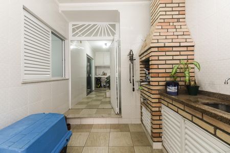 Quintal e Churrasqueira  de casa à venda com 3 quartos, 130m² em Vila Moreira, São Paulo
