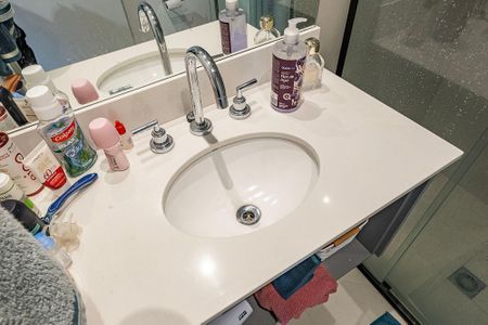 Studio para alugar com 25m², 1 quarto e sem vaga Studio para alugar com 25m², 1 quarto e sem vagaBanheiro