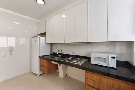 Cozinha de apartamento para alugar com 1 quarto, 43m² em Jardim Ibirapuera, Campinas