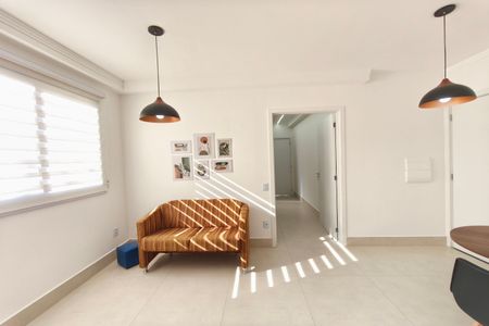 Sala de apartamento para alugar com 1 quarto, 43m² em Jardim Ibirapuera, Campinas