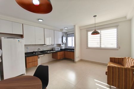 Sala de apartamento para alugar com 1 quarto, 43m² em Jardim Ibirapuera, Campinas