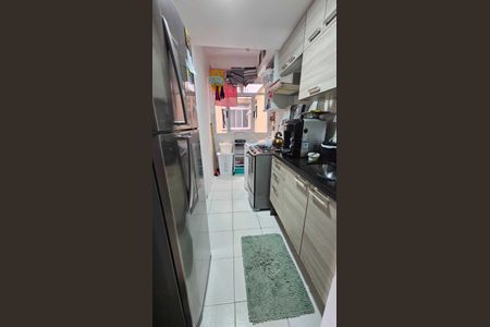 Cozinha de apartamento à venda com 2 quartos, 50m² em Campo Grande, Rio de Janeiro