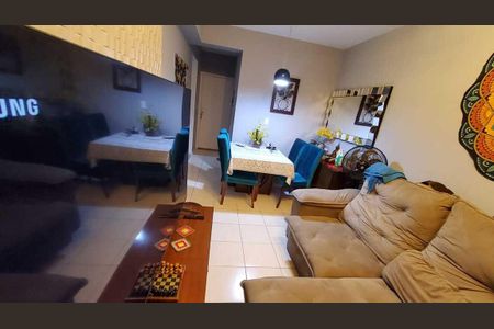 Sala de apartamento à venda com 2 quartos, 50m² em Campo Grande, Rio de Janeiro