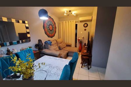 Sala de apartamento à venda com 2 quartos, 50m² em Campo Grande, Rio de Janeiro