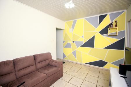 Sala de casa à venda com 2 quartos, 63m² em Jardim Stetel, Santo André