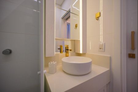 Apartamento para alugar com 105m², 2 quartos e 1 vagaBanheiro da Suíte 1
