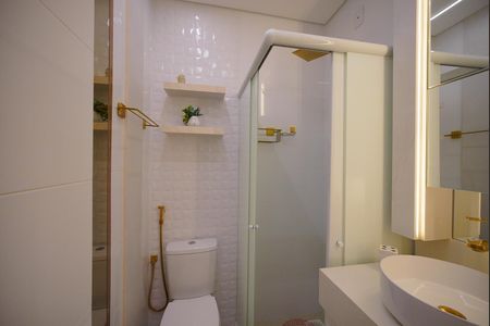 Apartamento para alugar com 105m², 2 quartos e 1 vagaBanheiro da Suíte 1