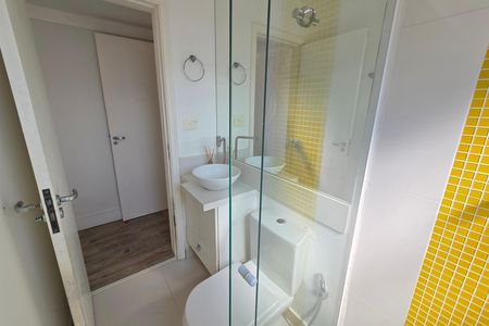Apartamento para alugar com 90m², 2 quartos e 1 vaga Apartamento para alugar com 90m², 2 quartos e 1 vagaBanheiro da Suíte 1