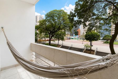 Varanda e Vista de apartamento para alugar com 1 quarto, 44m² em Consolação, São Paulo