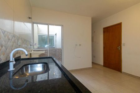 Sala, Cozinha e Área de serviço de apartamento para alugar com 1 quarto, 35m² em Vila Nhocuné, São Paulo