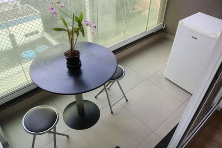 Studio para alugar com 25m², 1 quarto e 1 vagaVaranda