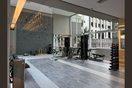 Studio para alugar com 25m², 1 quarto e 1 vaga Studio para alugar com 25m², 1 quarto e 1 vagaÁrea comum - Academia