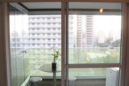 Studio para alugar com 25m², 1 quarto e 1 vagaVaranda