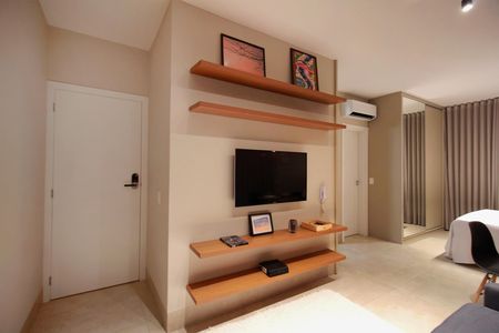 Studio à venda com 39m², 1 quarto e 1 vagaEntrada