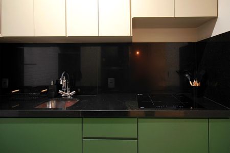 Studio à venda com 39m², 1 quarto e 1 vagaCozinha - Torneira