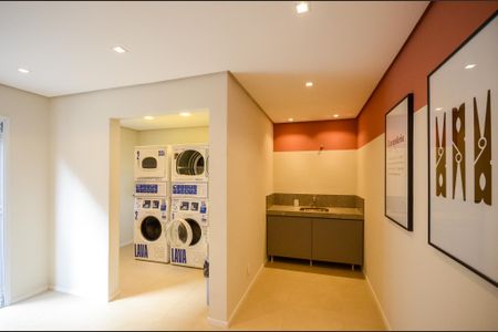 Apartamento para alugar com 32m², 2 quartos e sem vaga Apartamento para alugar com 32m², 2 quartos e sem vagaLavanderia