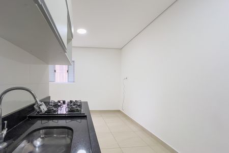 Cozinha de kitnet/studio para alugar com 1 quarto, 28m² em Vila Monumento, São Paulo