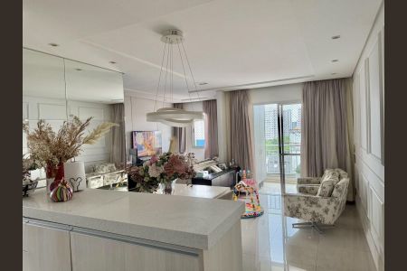 Sala de apartamento à venda com 3 quartos, 73m² em Vila Santa Luzia, São Bernardo do Campo