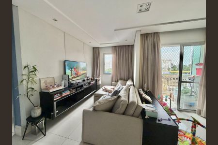 Sala de apartamento à venda com 3 quartos, 73m² em Vila Santa Luzia, São Bernardo do Campo