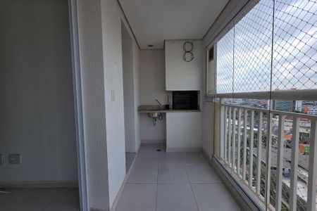 Varanda da Sala de apartamento para alugar com 3 quartos, 72m² em Campestre, Santo André