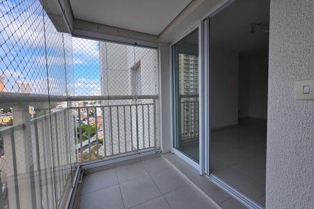 Varanda da Sala de apartamento para alugar com 3 quartos, 72m² em Campestre, Santo André