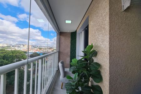 Varanda da Sala de apartamento à venda com 2 quartos, 41m² em Sítio da Figueira, São Paulo
