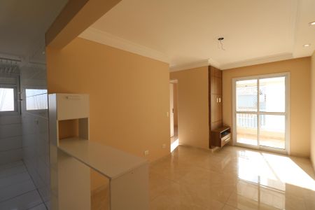 Sala de apartamento para alugar com 2 quartos, 55m² em Santa Maria, São Caetano do Sul