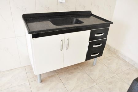 Studio para alugar com 45m², 1 quarto e sem vaga Studio para alugar com 45m², 1 quarto e sem vagaDetalhe - Kitnet/Studio - Cozinha Americana