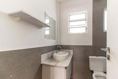 Studio para alugar com 45m², 1 quarto e sem vaga Studio para alugar com 45m², 1 quarto e sem vagaBanheiro