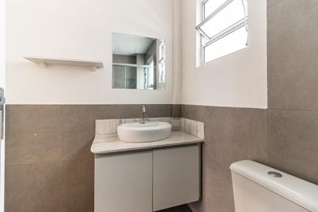 Studio para alugar com 45m², 1 quarto e sem vaga Studio para alugar com 45m², 1 quarto e sem vagaBanheiro