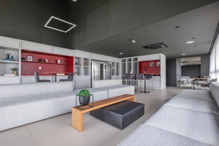 Studio para alugar com 28m², 1 quarto e sem vaga Studio para alugar com 28m², 1 quarto e sem vagaSalão de Festas