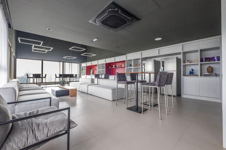 Studio para alugar com 28m², 1 quarto e sem vaga Studio para alugar com 28m², 1 quarto e sem vagaSalão de Festas
