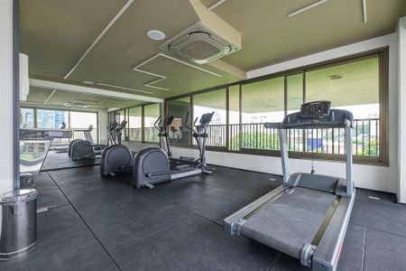 Studio para alugar com 28m², 1 quarto e sem vaga Studio para alugar com 28m², 1 quarto e sem vagaAcademia