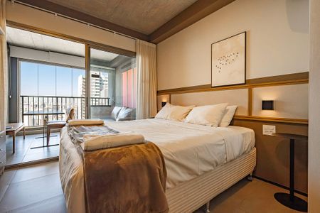 Studio de kitnet/studio para alugar com 1 quarto, 28m² em Jardins, São Paulo