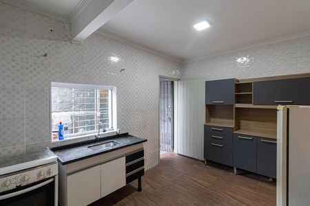 Cozinha de casa para alugar com 1 quarto, 35m² em Penha de França, São Paulo