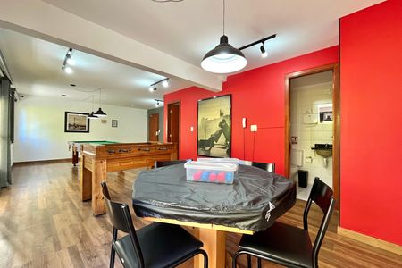 Apartamento para alugar com 39m², 1 quarto e 1 vaga Apartamento para alugar com 39m², 1 quarto e 1 vagaÁrea comum - Salão de jogos