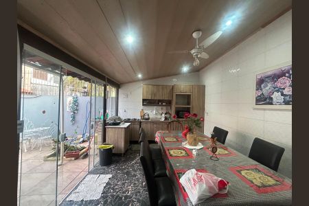 Espaço Gourmet de casa à venda com 3 quartos, 200m² em Marechal Rondon, Canoas