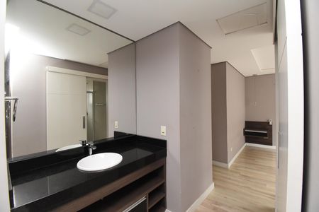 Casa de condomínio para alugar com 123m², 2 quartos e 1 vagaBanheiro da Suíte