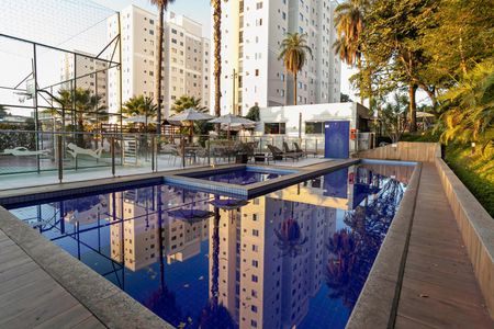 Apartamento à venda com 50m², 2 quartos e 2 vagasÁrea comum - Piscina