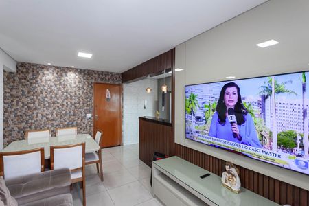 Sala de apartamento à venda com 2 quartos, 85m² em Novo Progresso, Contagem
