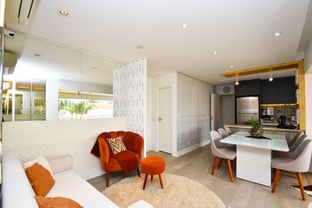 Apartamento à venda com 89m², 2 quartos e 2 vagas Apartamento à venda com 89m², 2 quartos e 2 vagasSala de estar 1