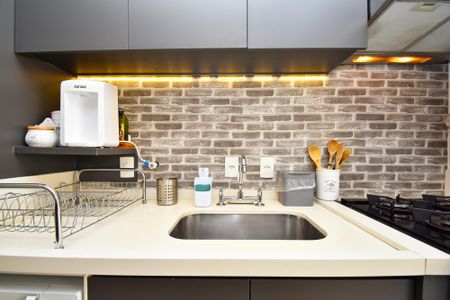 Apartamento à venda com 89m², 2 quartos e 2 vagas Apartamento à venda com 89m², 2 quartos e 2 vagascozinha