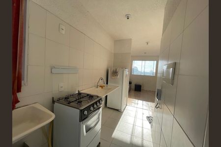 Cozinha de apartamento à venda com 2 quartos, 42m² em Santo Afonso, Novo Hamburgo