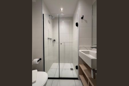 Studio para alugar com 21m², 1 quarto e sem vaga Studio para alugar com 21m², 1 quarto e sem vagaBanheiro