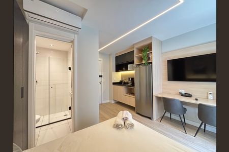 Studio para alugar com 21m², 1 quarto e sem vaga Studio para alugar com 21m², 1 quarto e sem vagaStudio