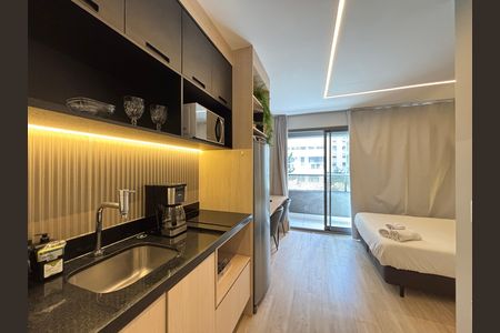 Studio para alugar com 21m², 1 quarto e sem vaga Studio para alugar com 21m², 1 quarto e sem vagaStudio