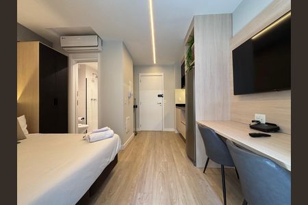 Studio para alugar com 21m², 1 quarto e sem vaga Studio para alugar com 21m², 1 quarto e sem vagaStudio