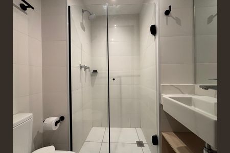 Studio para alugar com 21m², 1 quarto e sem vaga Studio para alugar com 21m², 1 quarto e sem vagaBanheiro