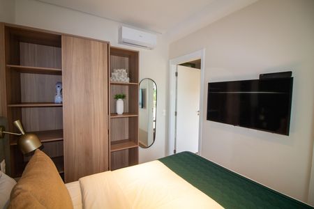 Studio para alugar com 33m², 1 quarto e sem vaga Studio para alugar com 33m², 1 quarto e sem vagaQuarto